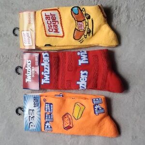 Men's 3 Pairs Crew Socks Size 6 - 12